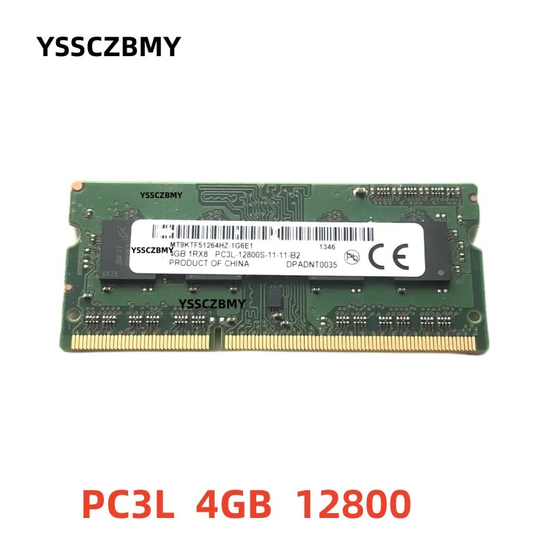 YSSCZBMY Ʈ RAM Ʈ ޸, DDR3L, PC3L, 4GB, 12800S, 1.35V,  ޸ ׽Ʈ